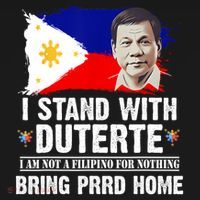 I Stand With Duterte I'M Not Filipino Philippine PRRD Women's Hoodie thumb 2