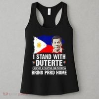 I Stand With Duterte I'M Not Filipino Philippine PRRD Women's Tank Top thumb 3