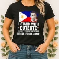 I Stand With Duterte I'M Not Filipino Philippine PRRD Women's T-Shirt thumb 2