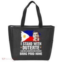 I Stand With Duterte I'M Not Filipino Philippine PRRD Tote Bag thumb 0