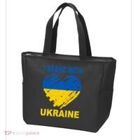 I Stand With Ukraine Heart Tote Bag thumb 3