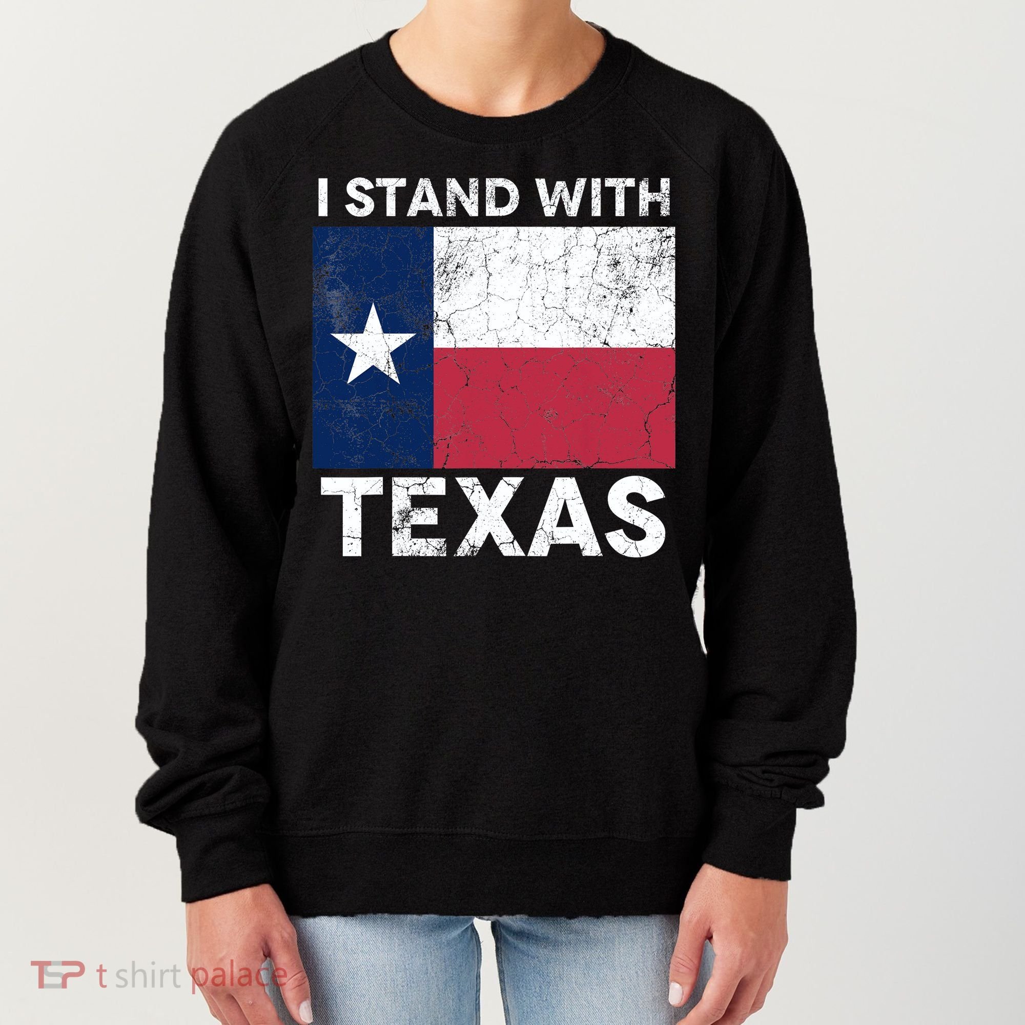 I Stand With Texas Women's Sweatshirt
