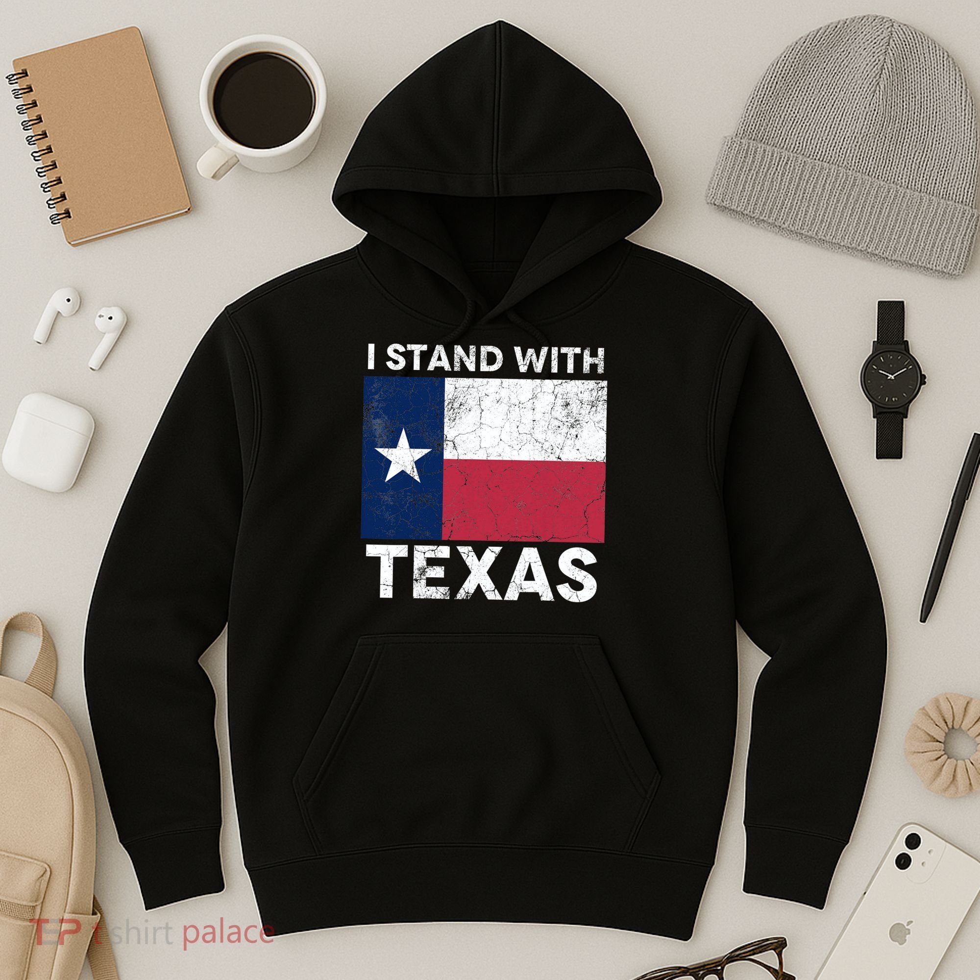 I Stand With Texas Hoodie