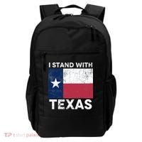 I Stand With Texas Backpack thumb 0