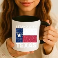 I Stand With Texas Coffee Mug thumb 3