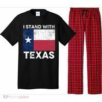 I Stand With Texas Pajama Set thumb 0