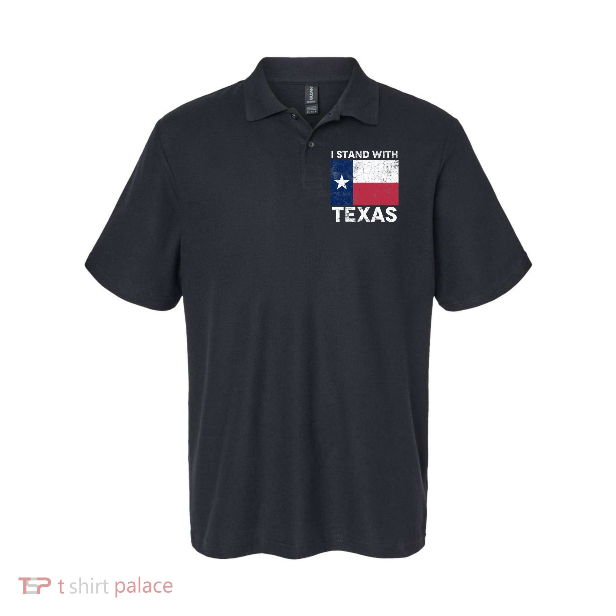 I Stand With Texas Polo