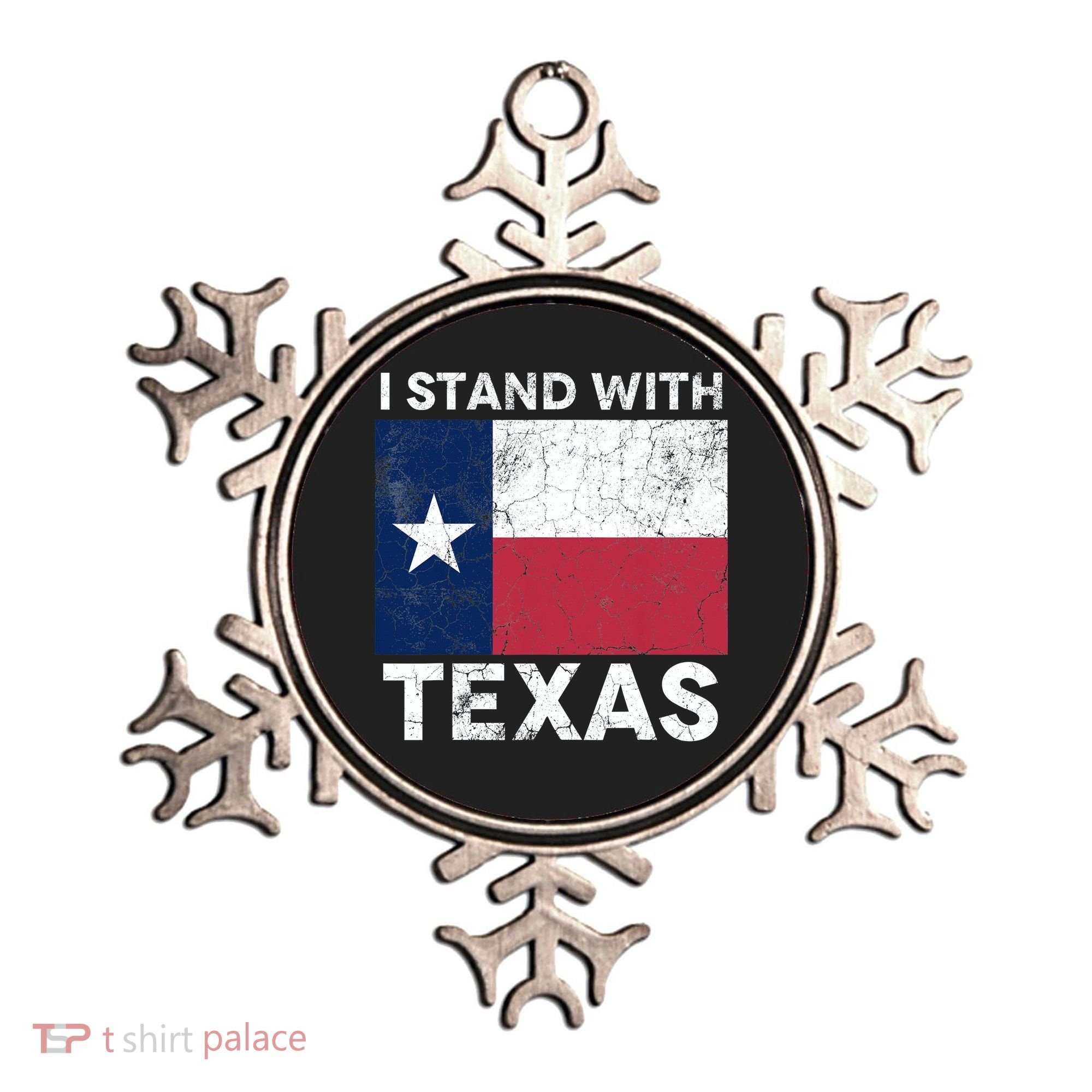I Stand With Texas Ornament