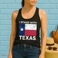 I Stand With Texas Women's Tank Top thumb 2