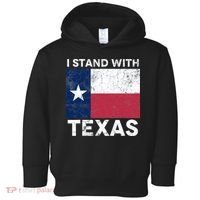 I Stand With Texas Toddler Hoodie thumb 0