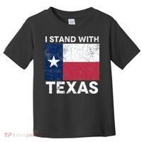 I Stand With Texas Toddler T-Shirt thumb 0