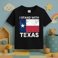 I Stand With Texas Toddler T-Shirt thumb 3