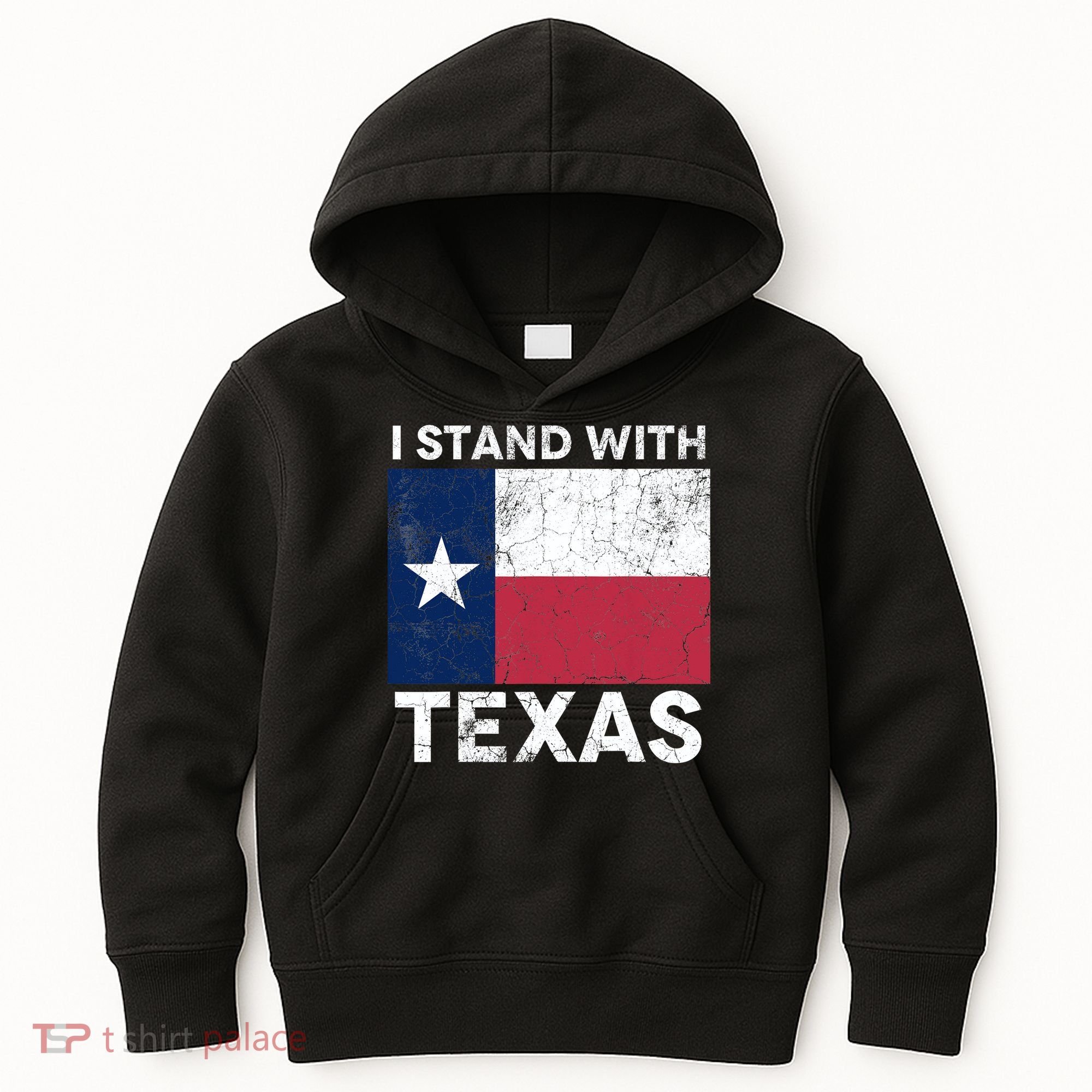 I Stand With Texas Kids Hoodie