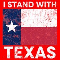 I Stand With Texas Santa Hat thumb 1