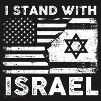 I Stand With Israel Support Israel Us And Israel Flag Backpack thumb 2