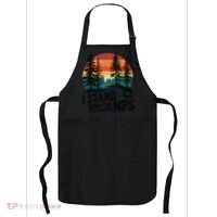 I Stand With The NPS National Park Support Park Rangers Apron thumb 0
