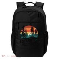 I Stand With The NPS National Park Support Park Rangers Backpack thumb 0