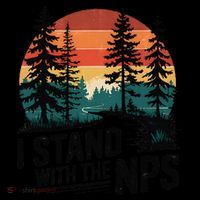 I Stand With The NPS National Park Support Park Rangers Coffee Mug thumb 5