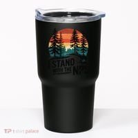 I Stand With The NPS National Park Support Park Rangers Tumbler thumb 0