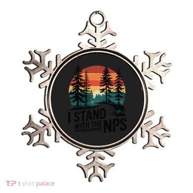 I Stand With The NPS National Park Support Park Rangers Ornament
