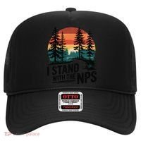 I Stand With The NPS National Park Support Park Rangers Hat thumb 0
