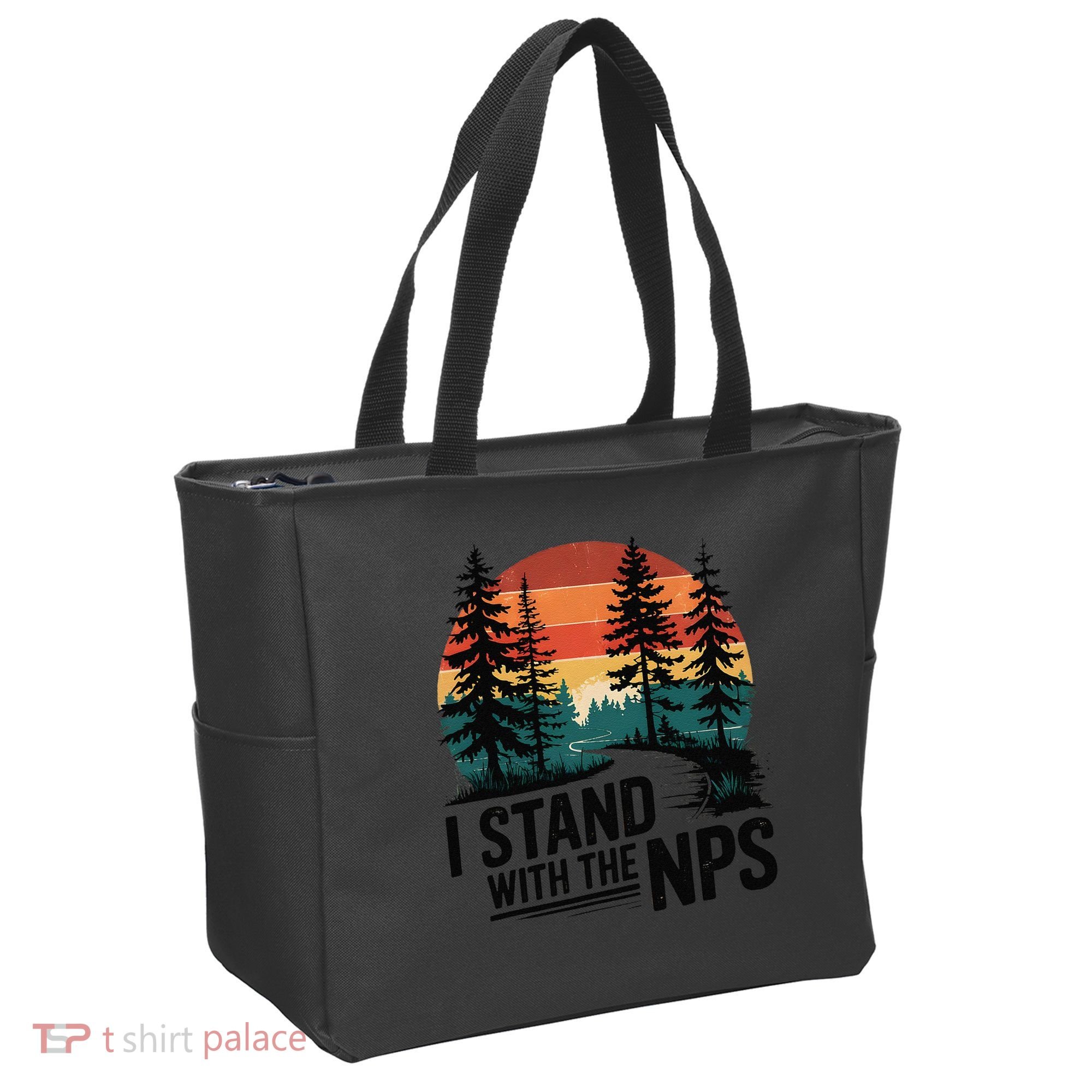I Stand With The NPS National Park Support Park Rangers Tote Bag