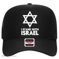 I Stand With Israel Jewish Support Israel Hat thumb 0