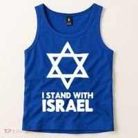 I Stand With Israel Jewish Support Israel Tank Top thumb 2
