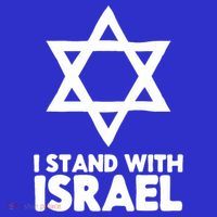 I Stand With Israel Jewish Support Israel Women's Long Sleeve Shirt thumb 2