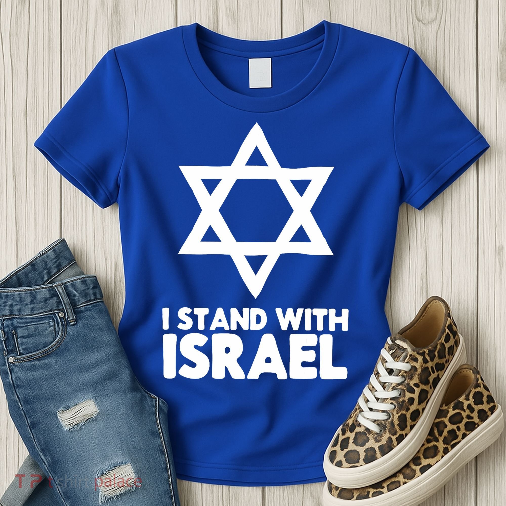 I Stand With Israel Jewish Support Israel Women's T-Shirt