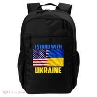 I Stand With Ukraine USA Ukrainian Pride Support Backpack thumb 0