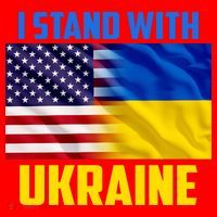 I Stand With Ukraine USA Ukrainian Pride Support Santa Hat thumb 1