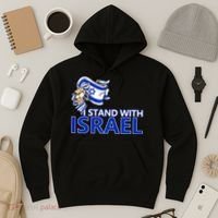 I Stand With Israel Pray For Israel Hoodie thumb 3