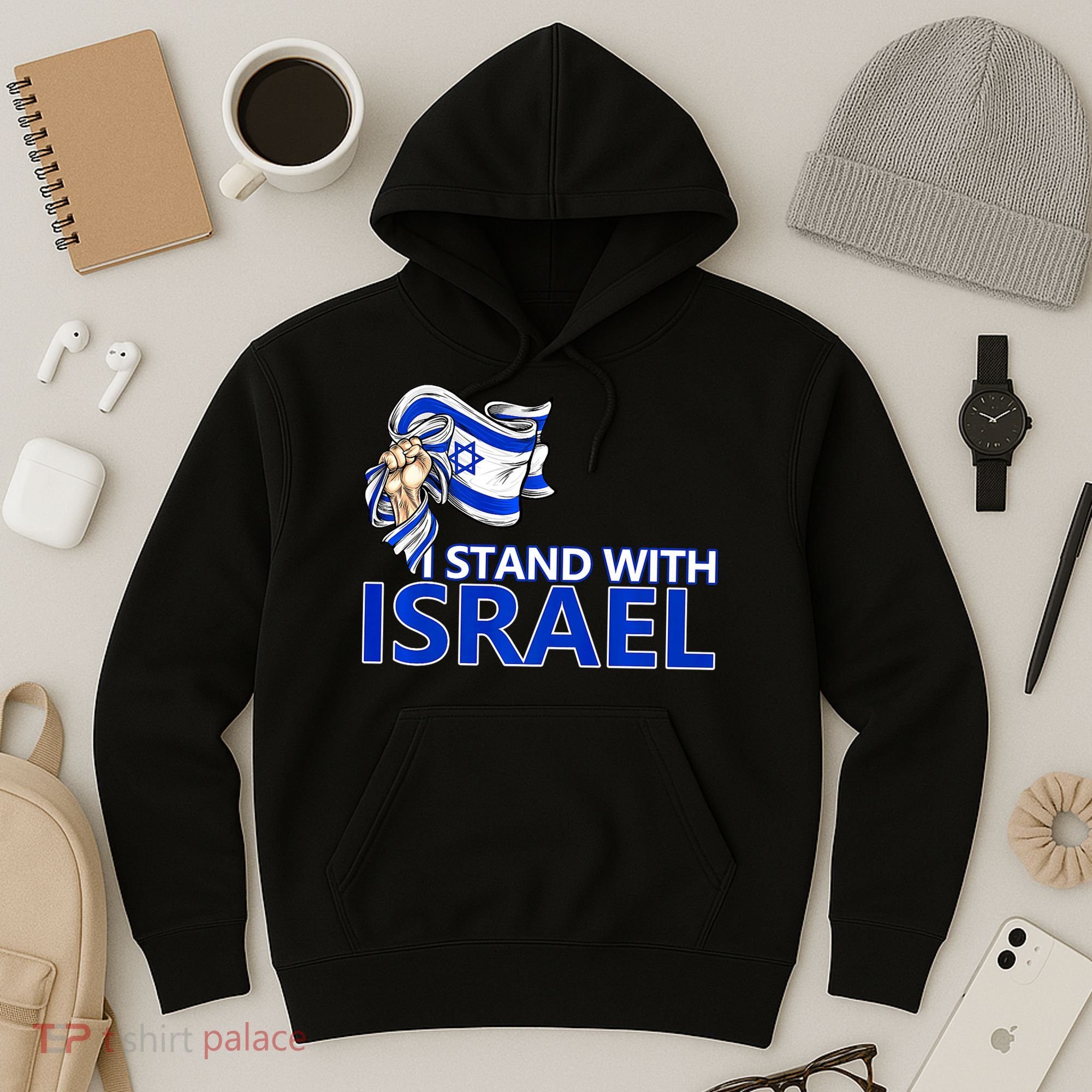 I Stand With Israel Pray For Israel Hoodie