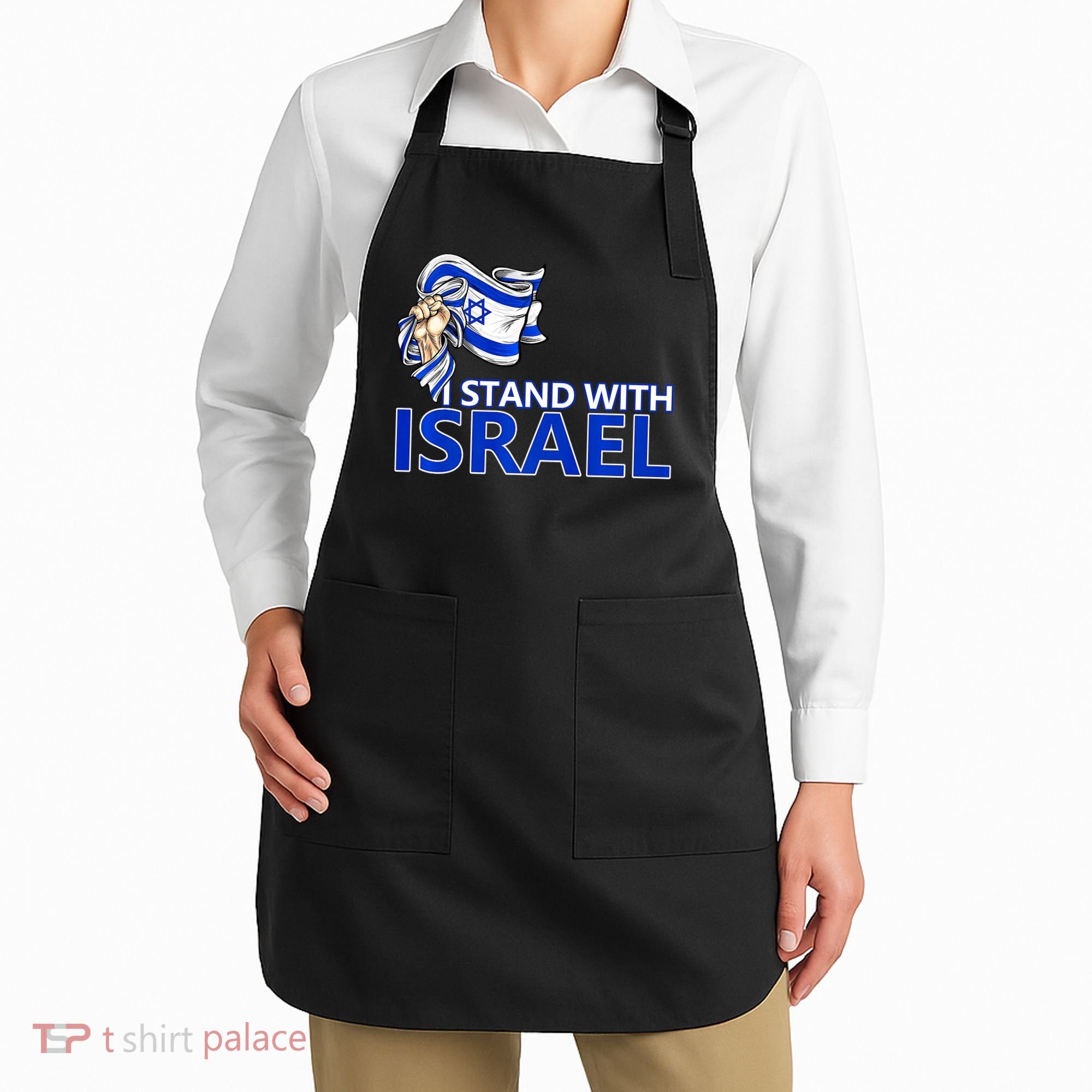 I Stand With Israel Pray For Israel Apron