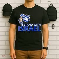 I Stand With Israel Pray For Israel T-Shirt thumb 6