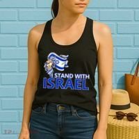 I Stand With Israel Pray For Israel Women's Tank Top thumb 2