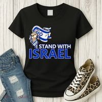 I Stand With Israel Pray For Israel Women's T-Shirt thumb 3