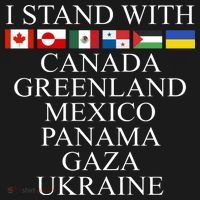 I Stand With Canada Greenland Mexico Panama Gaza Ukraine Women's Hoodie thumb 2