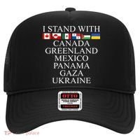 I Stand With Canada Greenland Mexico Panama Gaza Ukraine Hat thumb 0