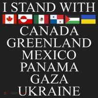 I Stand With Canada Greenland Mexico Panama Gaza Ukraine Hat thumb 2