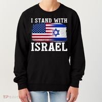 I Stand With Israel Strong Women's Sweatshirt thumb 0
