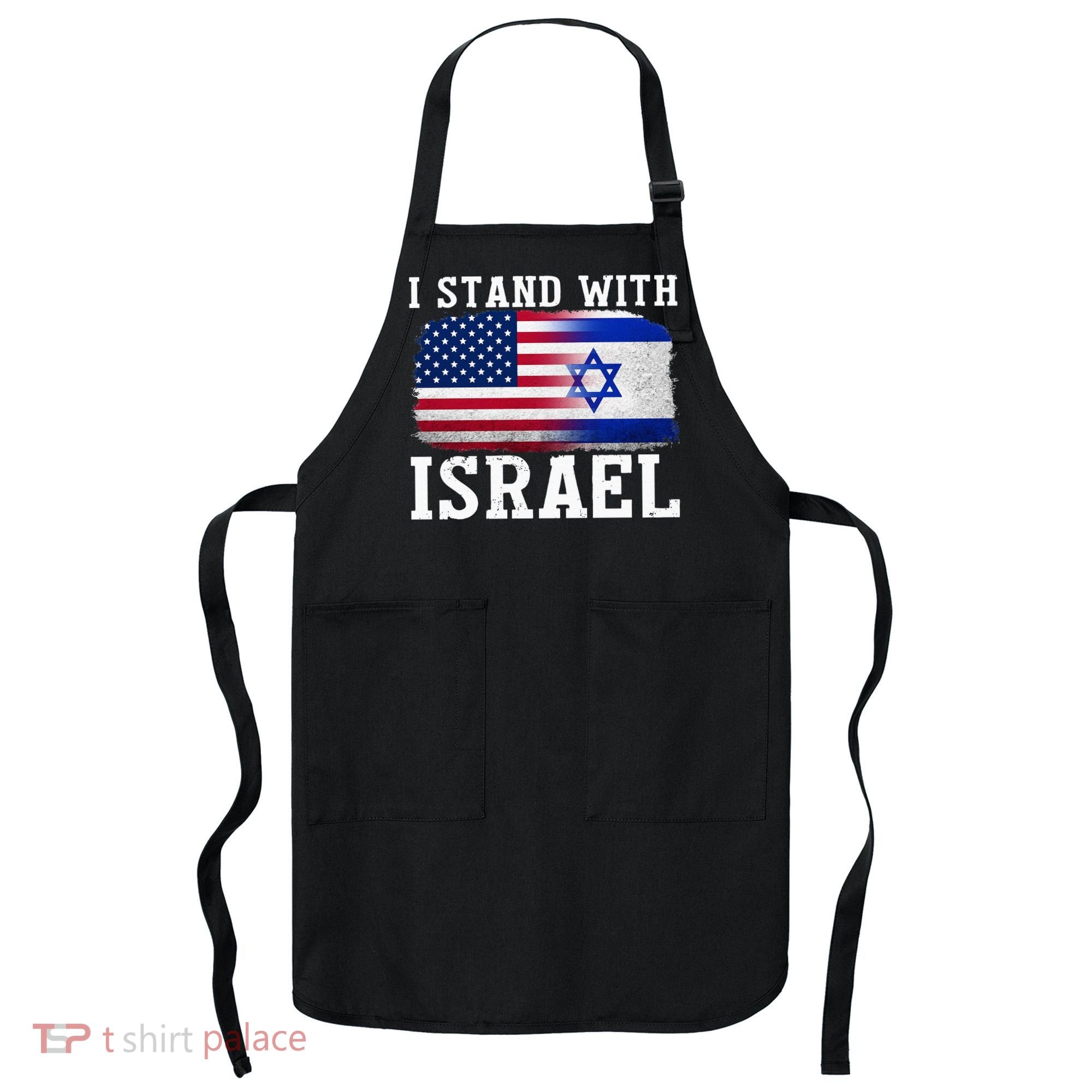 I Stand With Israel Strong Apron