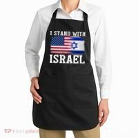 I Stand With Israel Strong Apron thumb 2