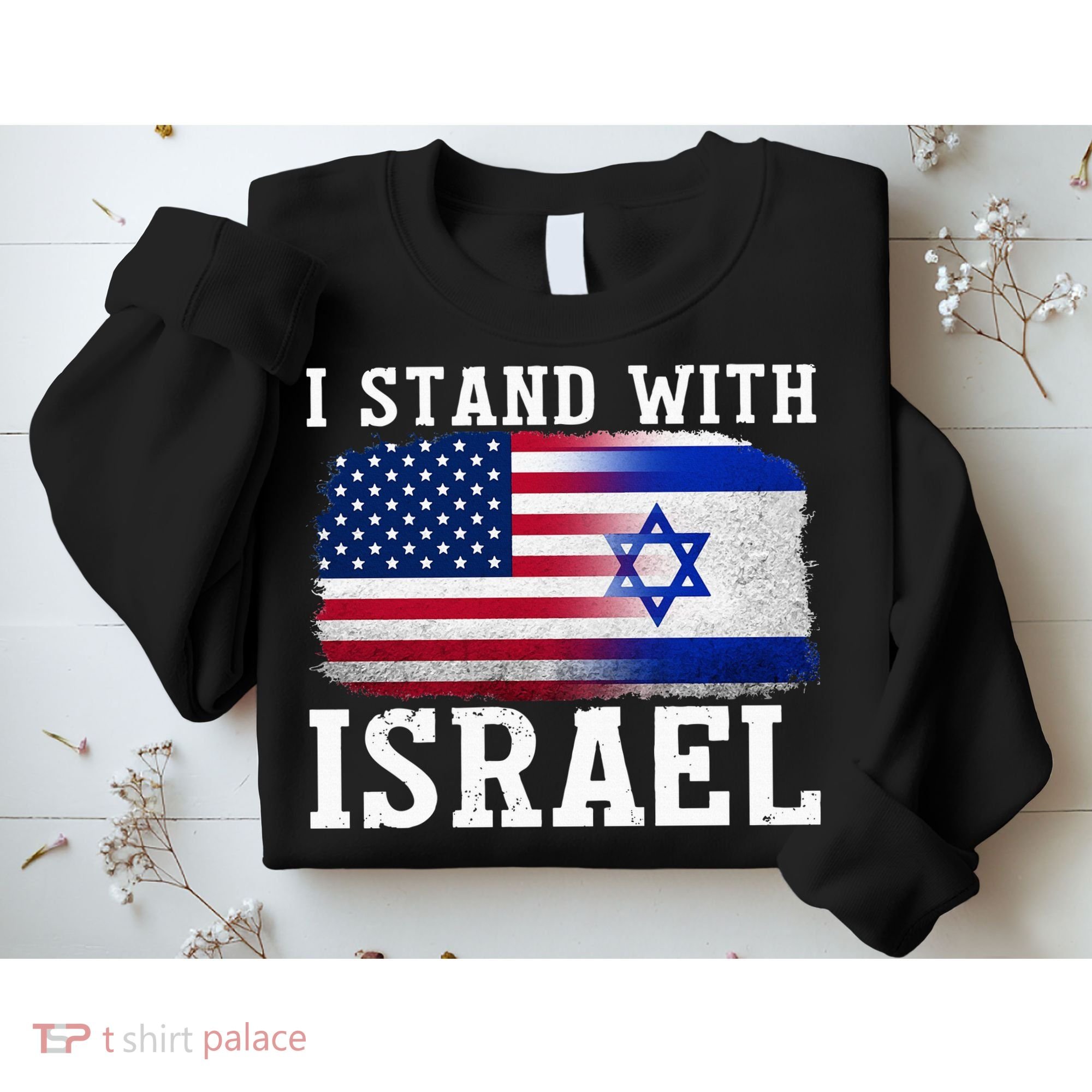 I Stand With Israel Strong Sweatshirt