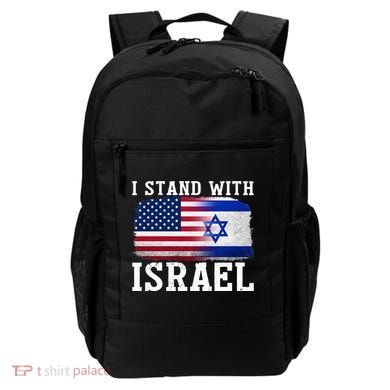 I Stand With Israel Strong Backpack
