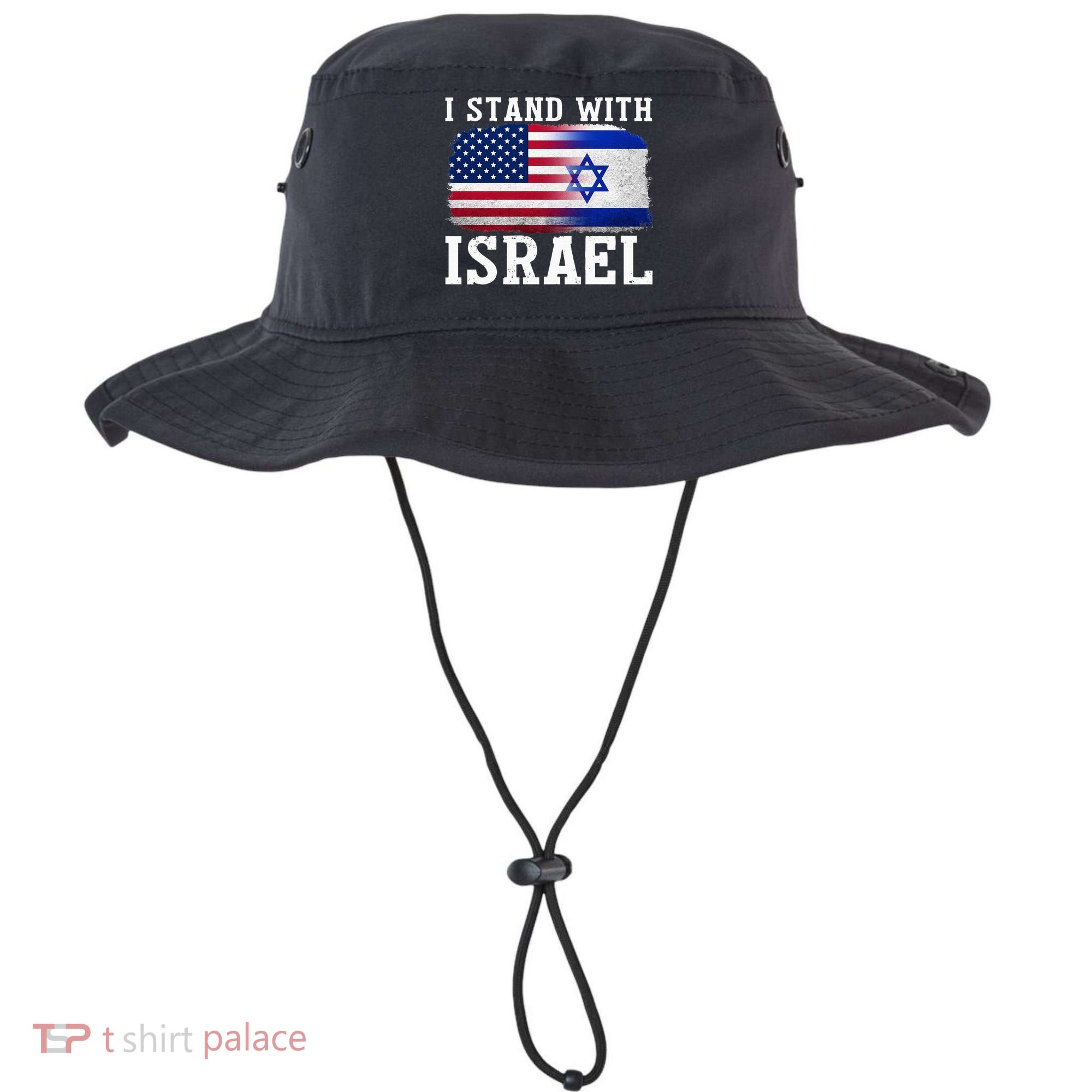 I Stand With Israel Strong Bucket Hat