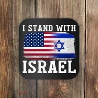 I Stand With Israel Strong Coaster thumb 0