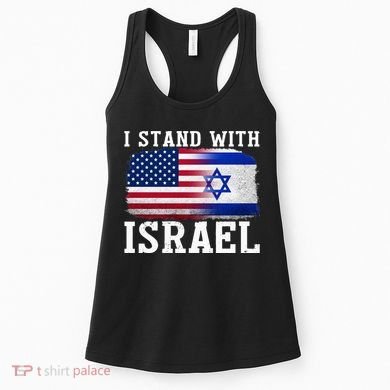 I Stand With Israel Strong Women's Tank Top
