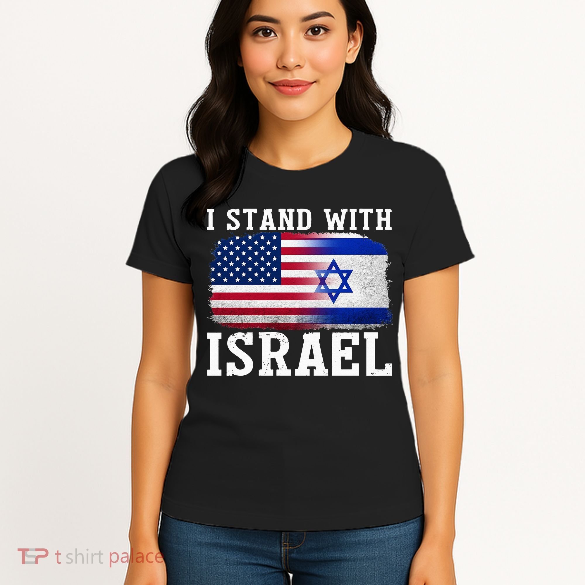I Stand With Israel Strong Women's T-Shirt